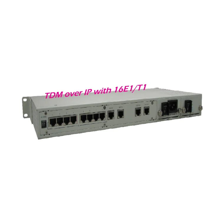  16 портов E1 ТДМ над Ethernet конвертер e1 ip ipmux для IP TDM 2G 3G с функцией базовой станции к обратной