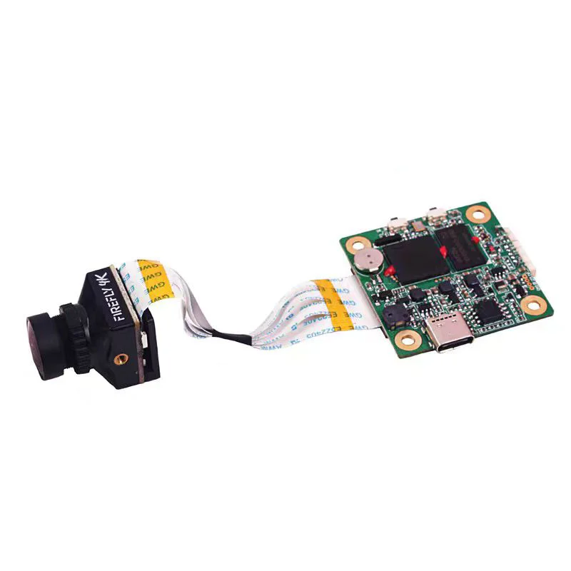 News Hawkeye Firefly 4K/2.5 Split Cam V4.0 SD Camera FOV 170 DVR 7-24V Gyroflow Support 8-64g  For Rc FPV Racing Drone