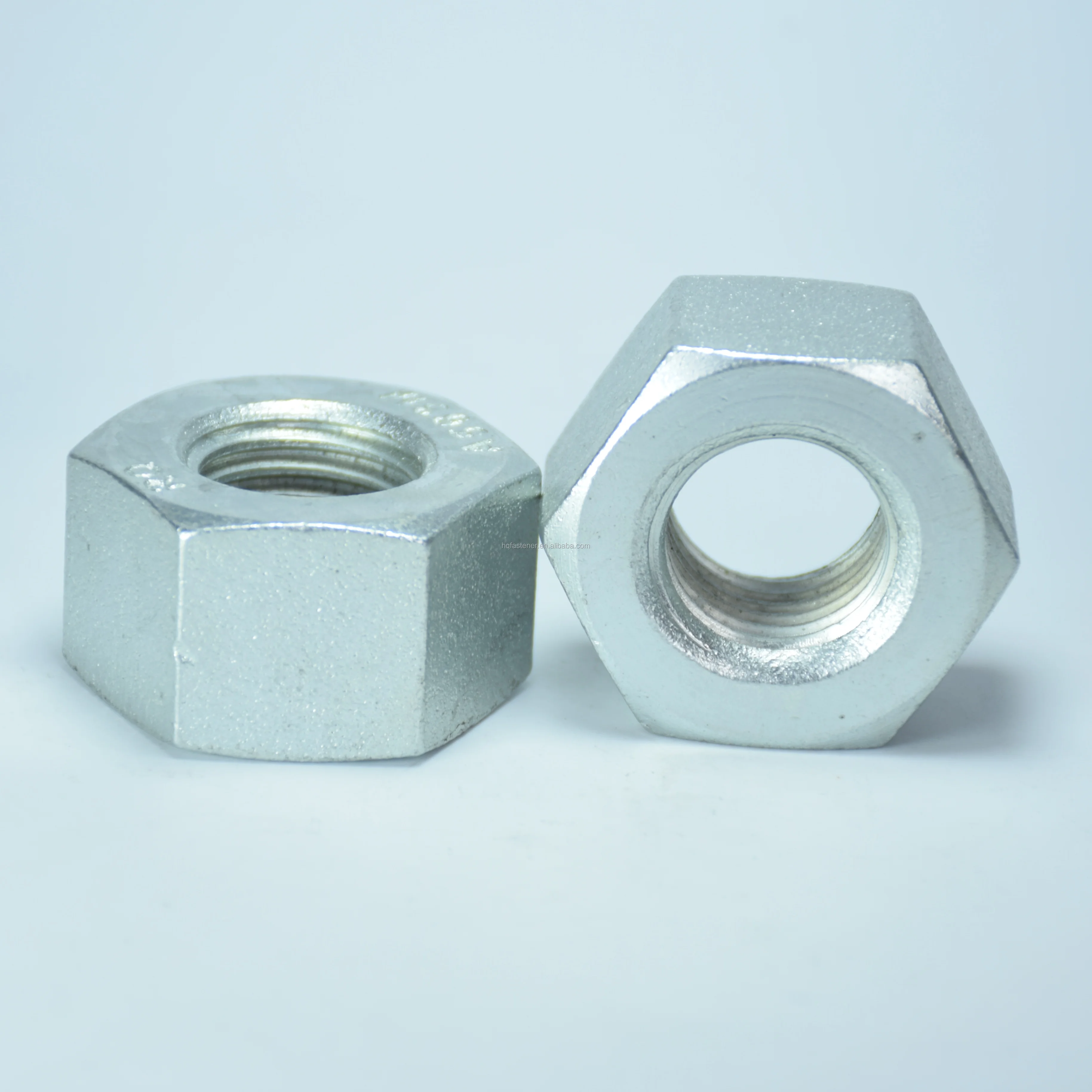 China wholesale galvanize stainless steel hexagon nut fastener DIN934 M8