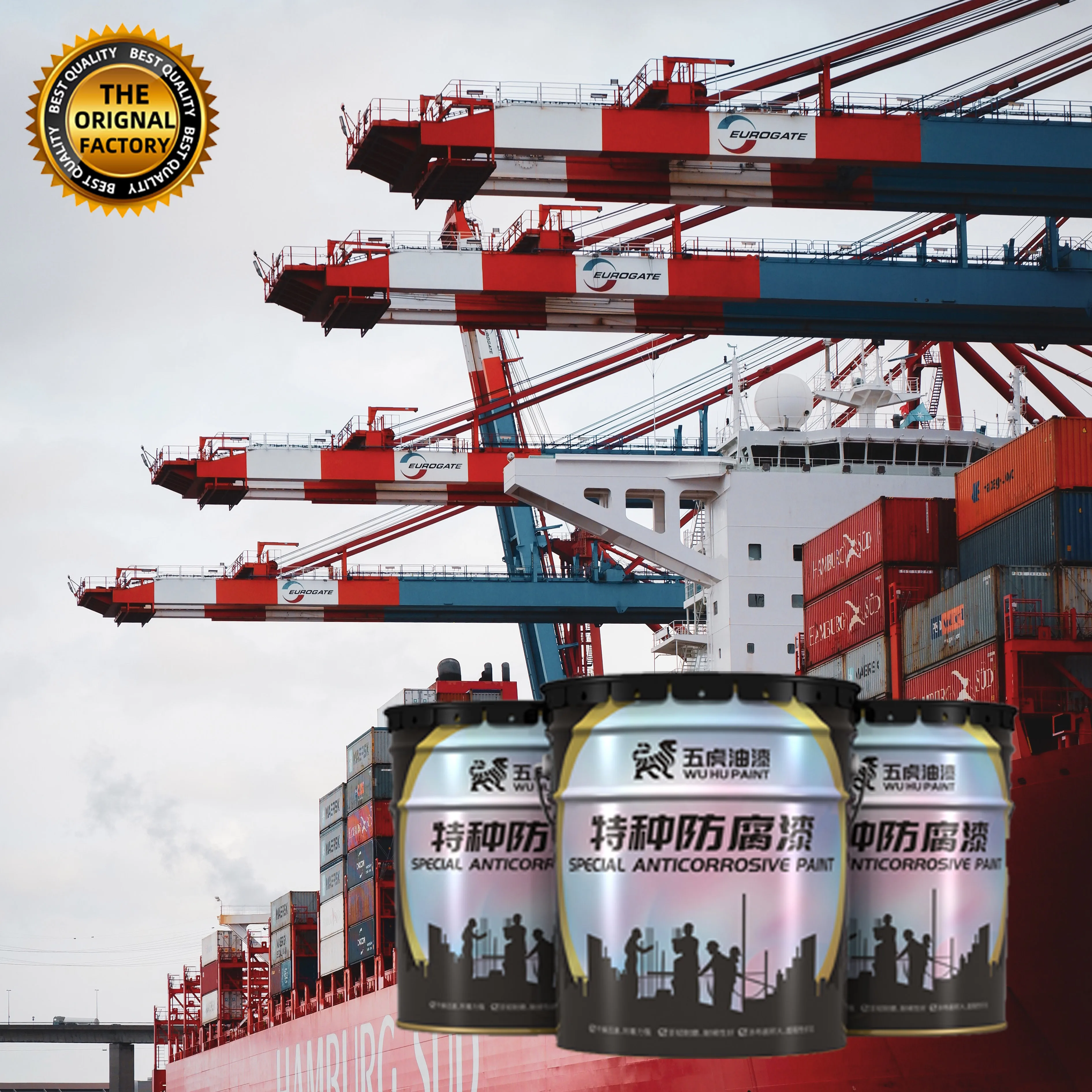 Waterproofing Coating Industrial Paint Anti Rust Liquid Paint For Metal