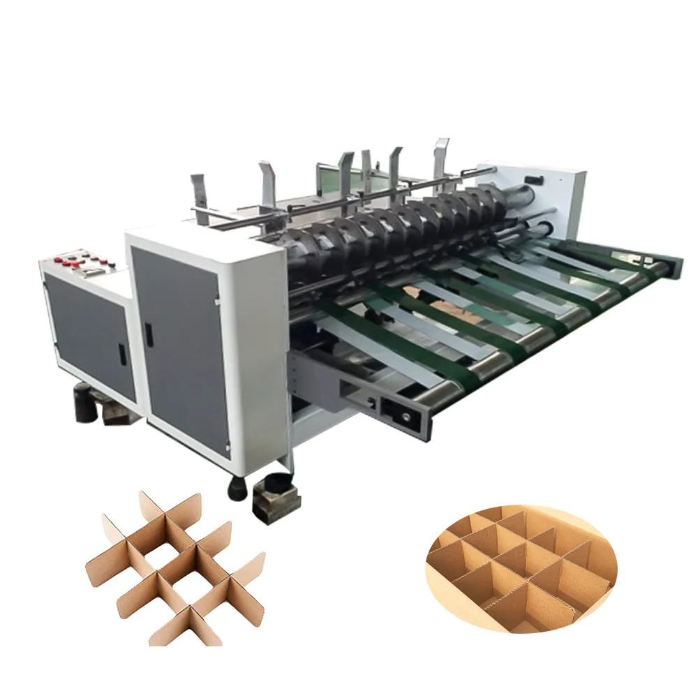 Hot Selling Automatic Carton Box Package Corrugated Partition Cardboard Slotting Machine