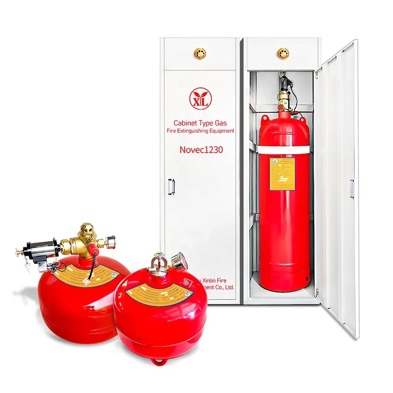 Hot Selling Hfc 227 Fm 200 Gas Based Automatic Fire Suppression System Installation