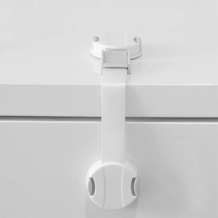 
Adjustable ABS baby children kids cabinet safety lock set, proof Cabinet Locks with 3M Adhesive,Appliances Fridge and Oven 