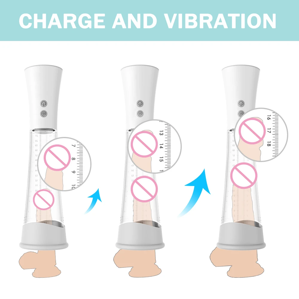 S-HANDE Best Seller Electric Penis Pump Enlargement Vacuun Rechargeable Male Sex Toy
