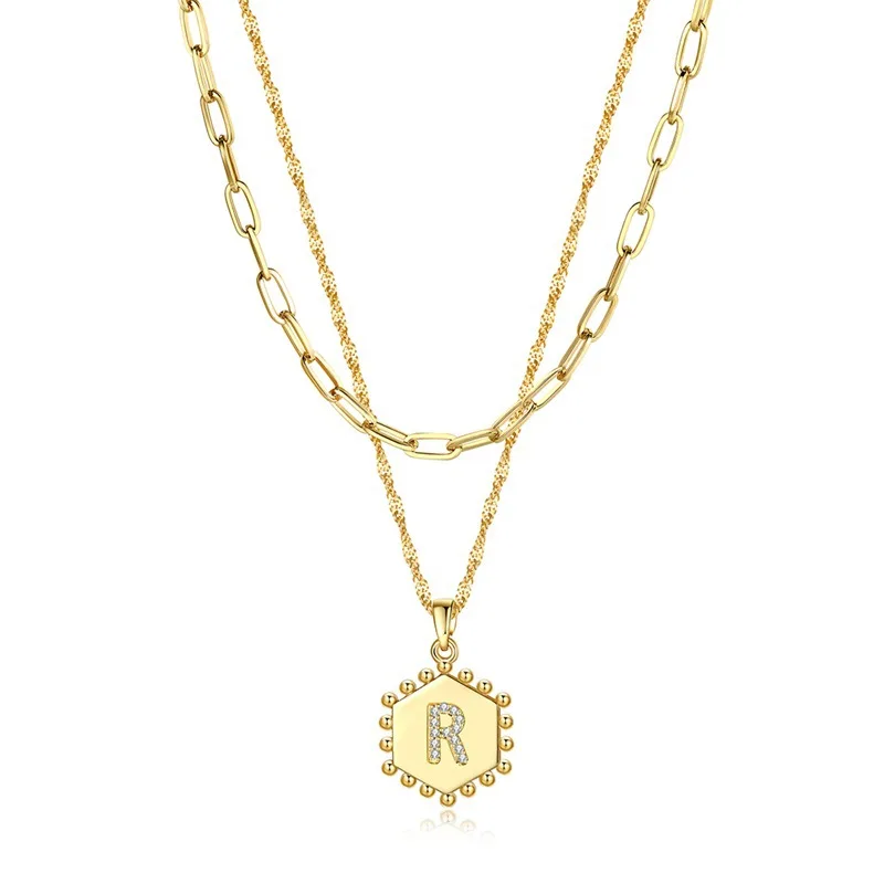 Прямая поставка, персонализированное популярное модное женское ожерелье из сплава с именем и надписью