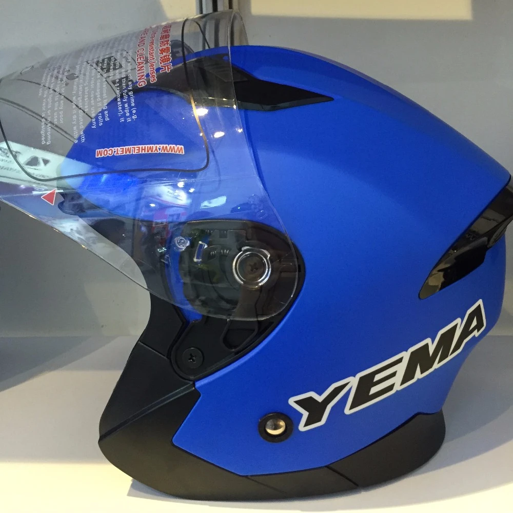 YM-630 vintage open face predator helmets casco motor lanxi yema helmet