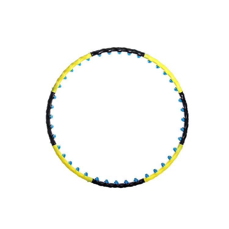 Adult Hoola Hoops China Magnet Massage Weight Customized Logo Detachable Traditional Hu La Hoops Manufacturer