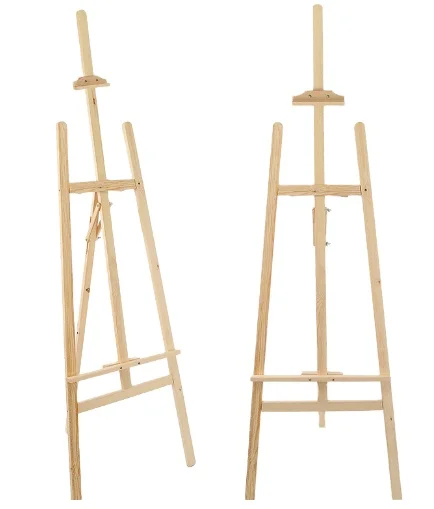 A-Frame Easel, Accommodates canvas art up to 1.5m high,Portable Table Desktop Painting Holder