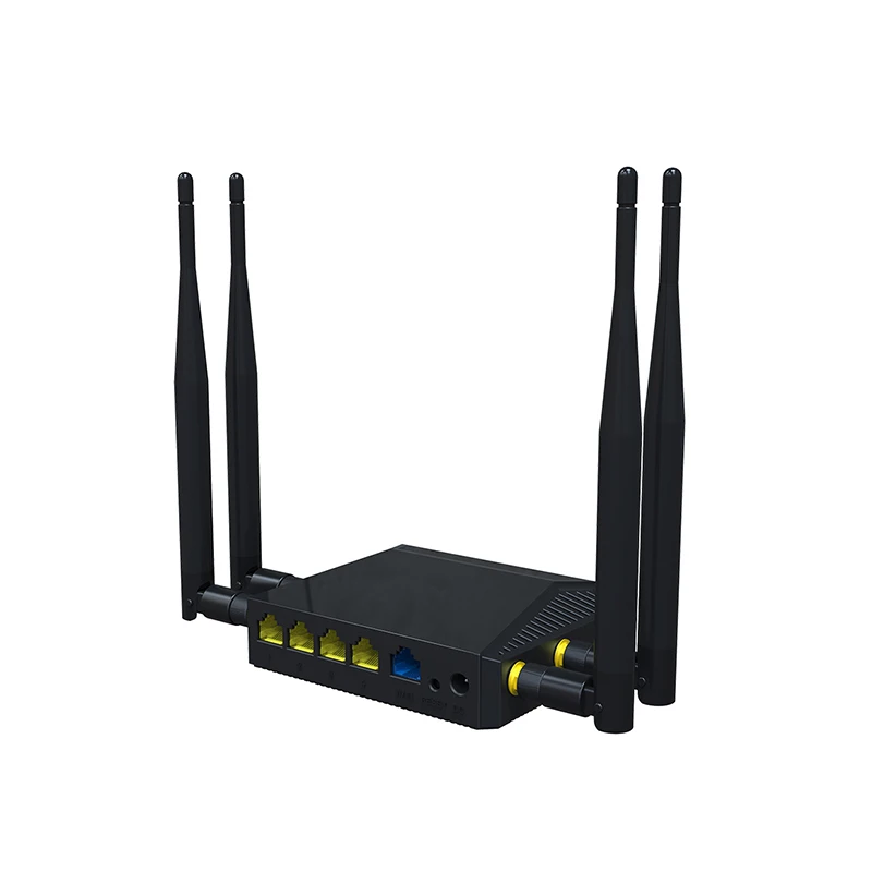 Разблокированный Sim-роутер Cat4, модем 150 Мбит/с, Wi-Fi 4G LTE, беспроводной OpenWrt/LEDE, предварительно установленный 4G LTE со съемными антеннами