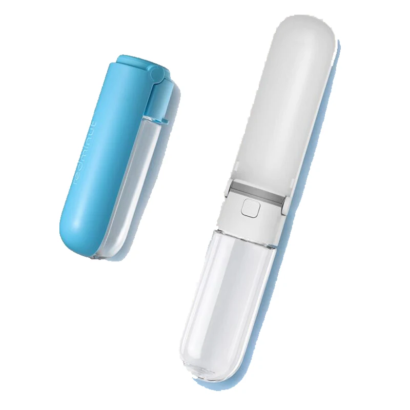 Portable foldable dog water bottle for dogs or cats