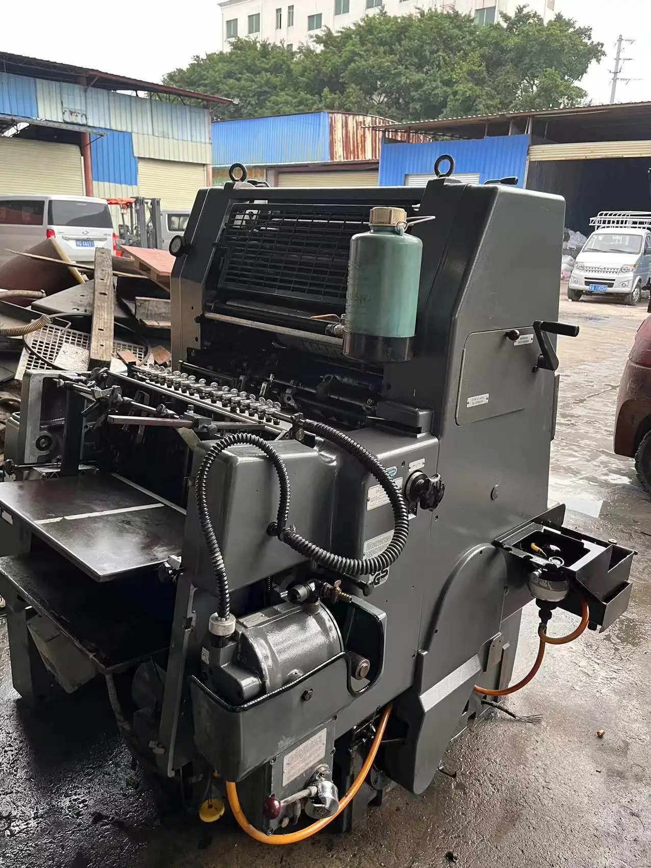 USED heidelberg GTO52 color offset Printing Machine Press GTO521