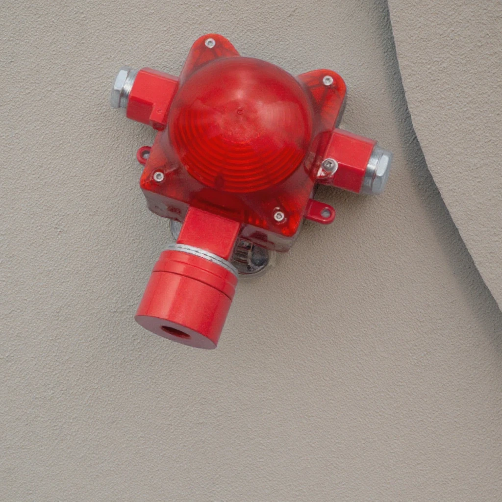 Customized Outdoor Loud Light Warning Speaker Conventional Fire Alarm Audible and Visual Alarm for Fire Protection