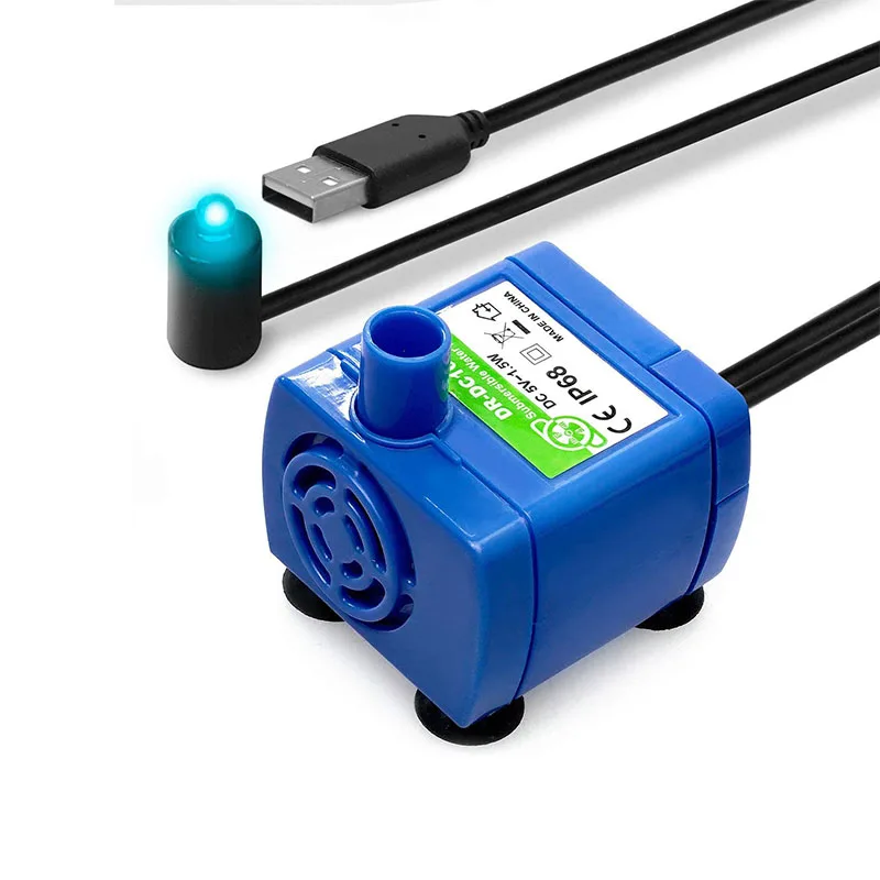 Mini Pets Drinking Fountain Pump For cats Home Replacement Water Bowl Drinking Fountain Pump