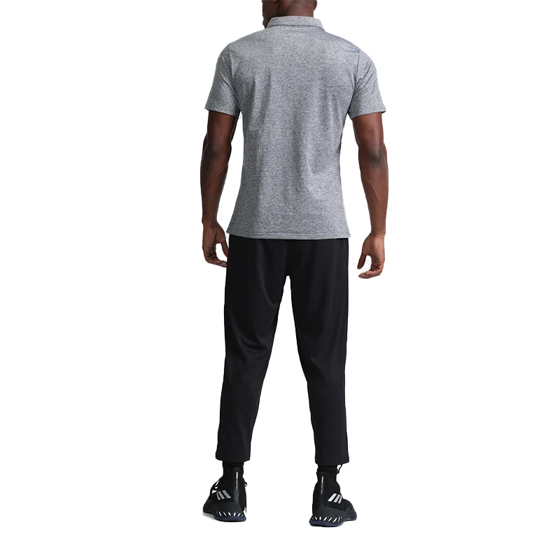 Mens polo shirts Spring Summer hot arrivals fitness short sleeve tops gym sport wear custom blank t-shirt