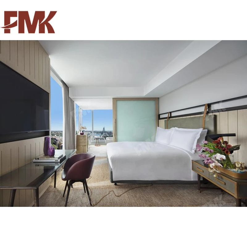 5 Star Hotel Furniture Bedroom Modern Bedroom Set With One-stop Services