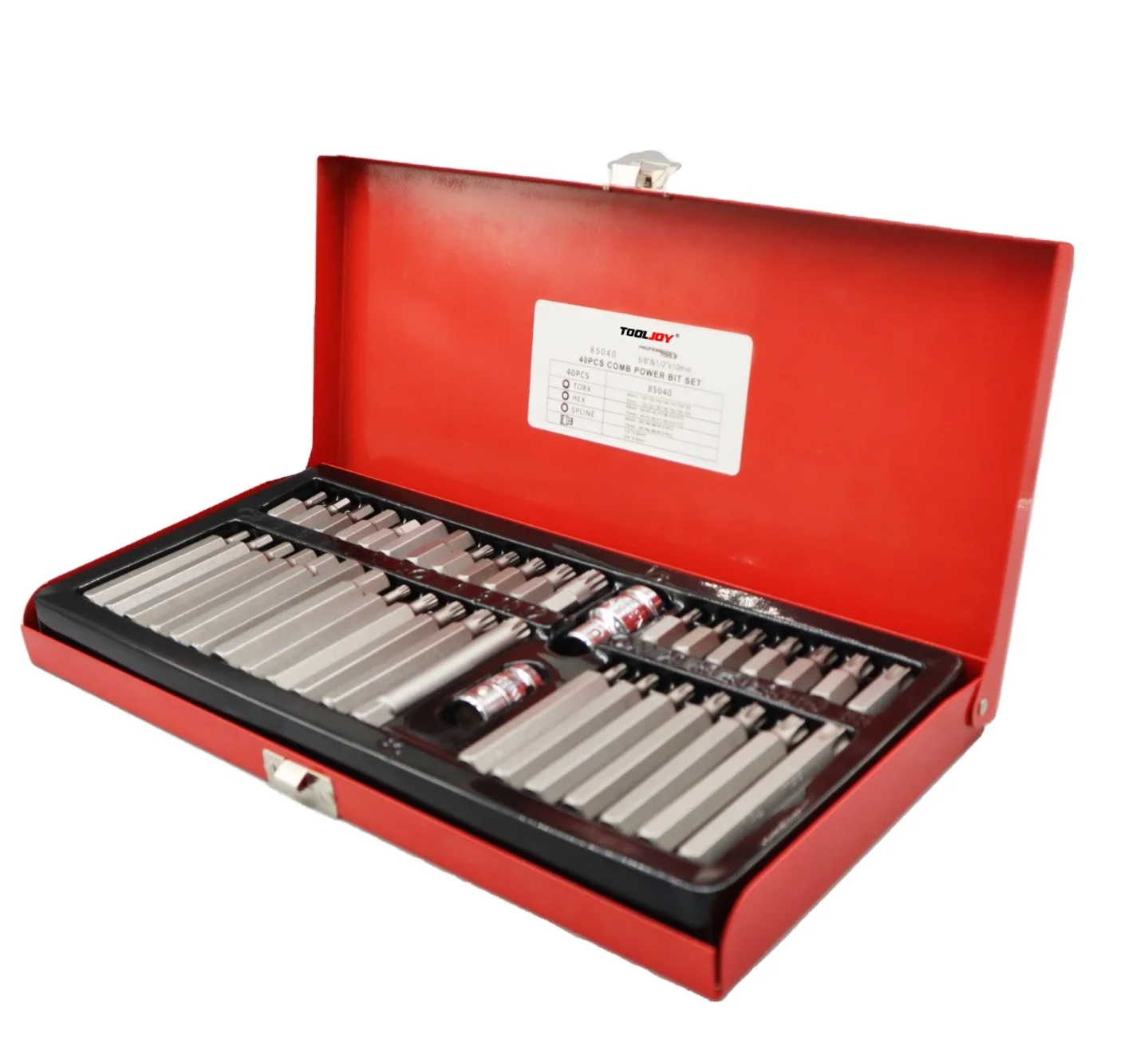 TOOLJOY Factory Supply S2 CRV Material 40 pieces of screwdriver sleeves Allen wrench Torx Bit Socket Set
