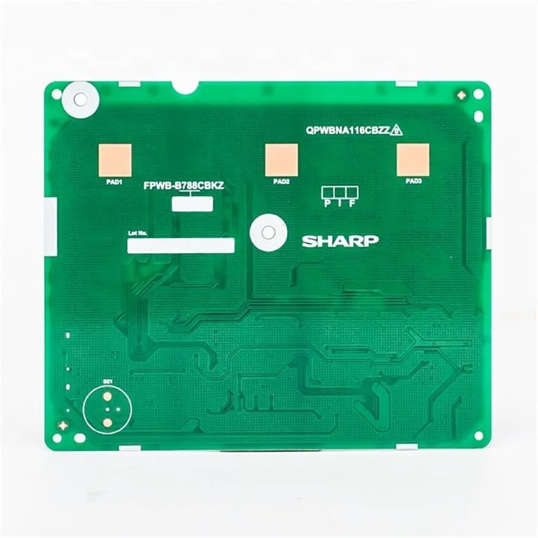Green  Double Layer Printed Circuit Board TG 150 PCB IPC Class 3 RoHS Approve