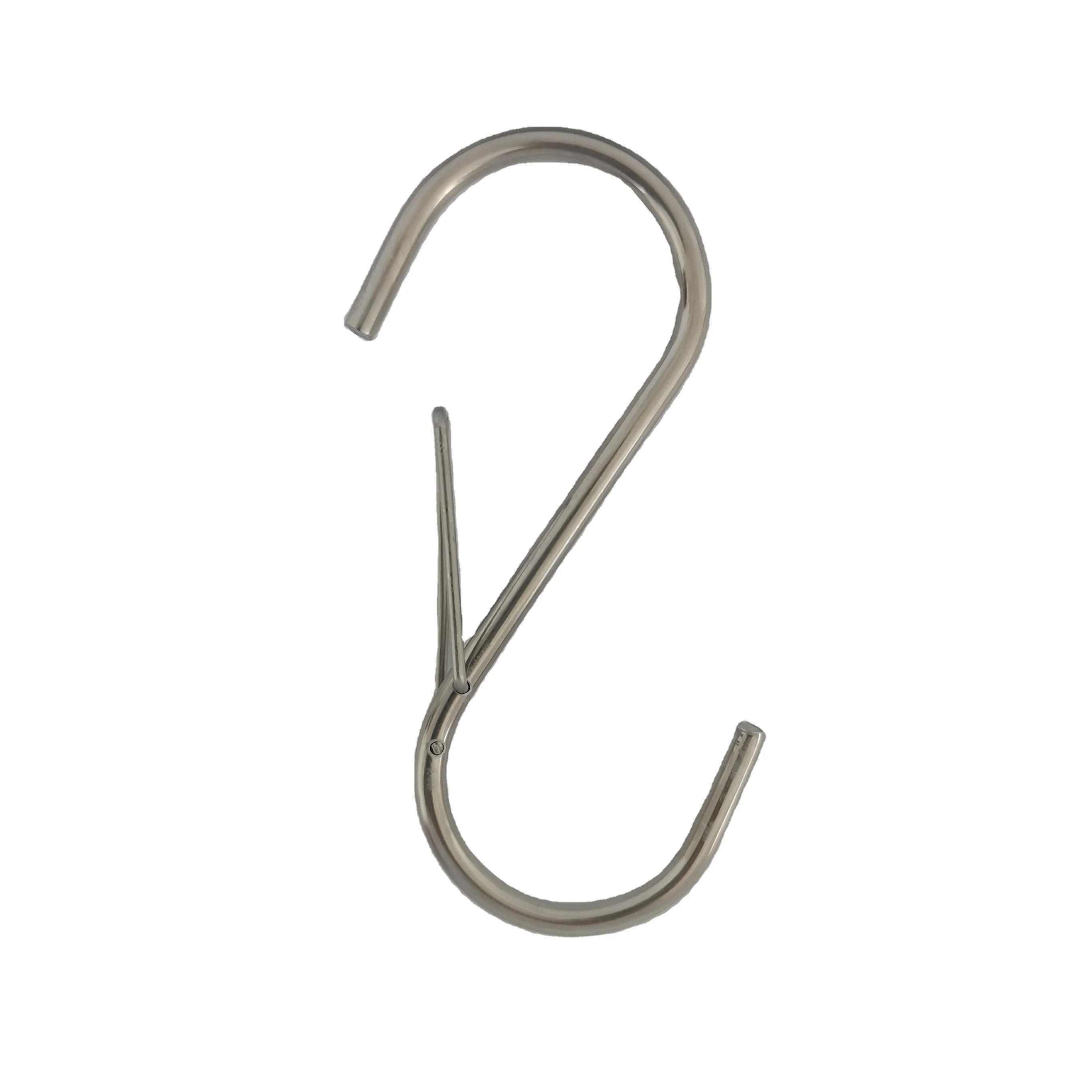 Heavy Duty Metal Silver S Hooks for Hanging Kitchen