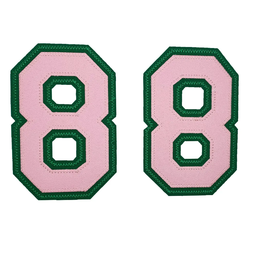 Wholesale heat press sorority aka chenille patches aka iron on patches embroidered