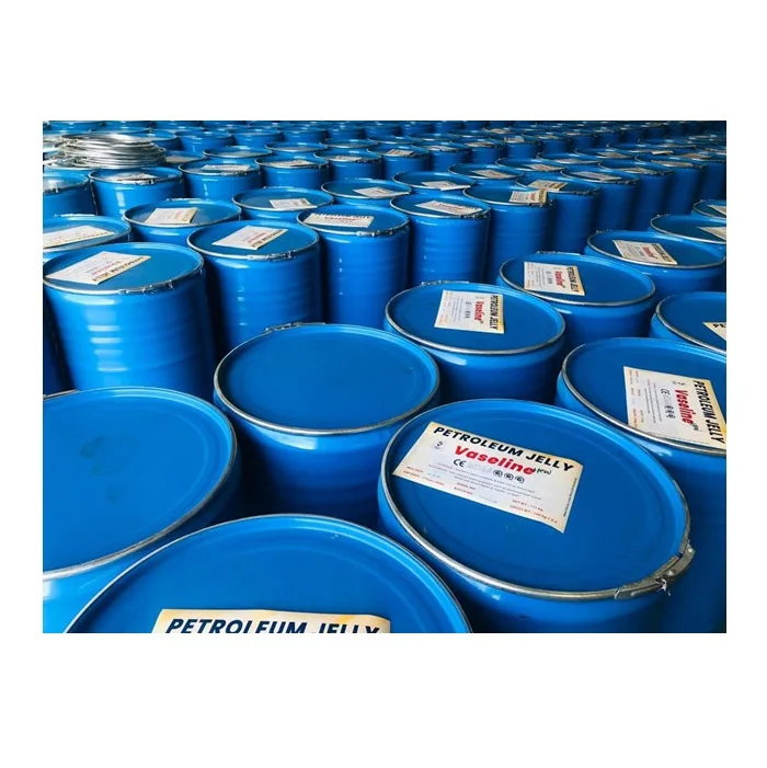WHITE PETROLEUM JELLY 175 KG IRON & PE DRUM