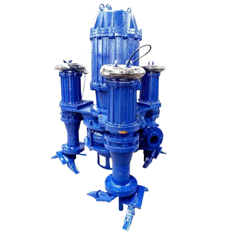 High Chromium Alloy Wear Resistant Mud Sand Pumping High Power Vertical Submersible Slurry Pump