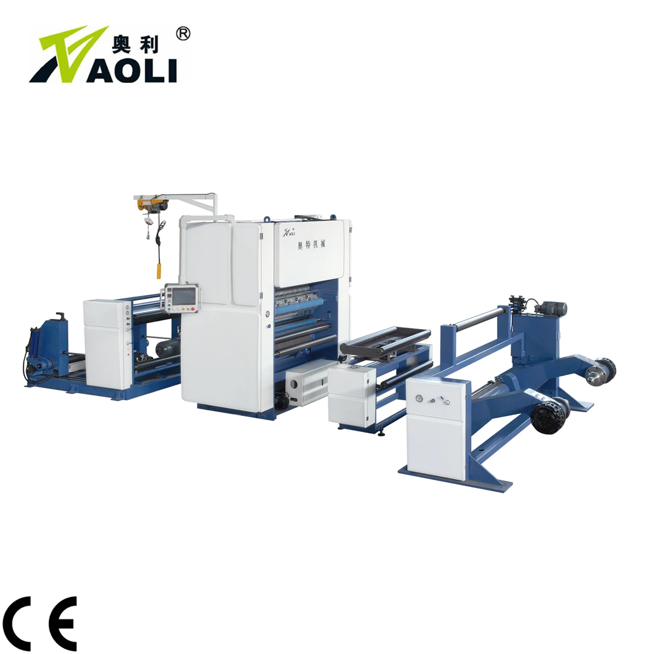 Post-press automatic jumbo roll laminating machine for reel to reel film paper lamination