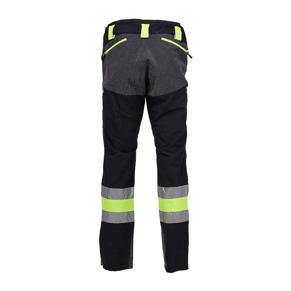 Wholesale  Factory Men High Visibility Cargo Pant reflective Cargo Work Pants Road Worker Uniform