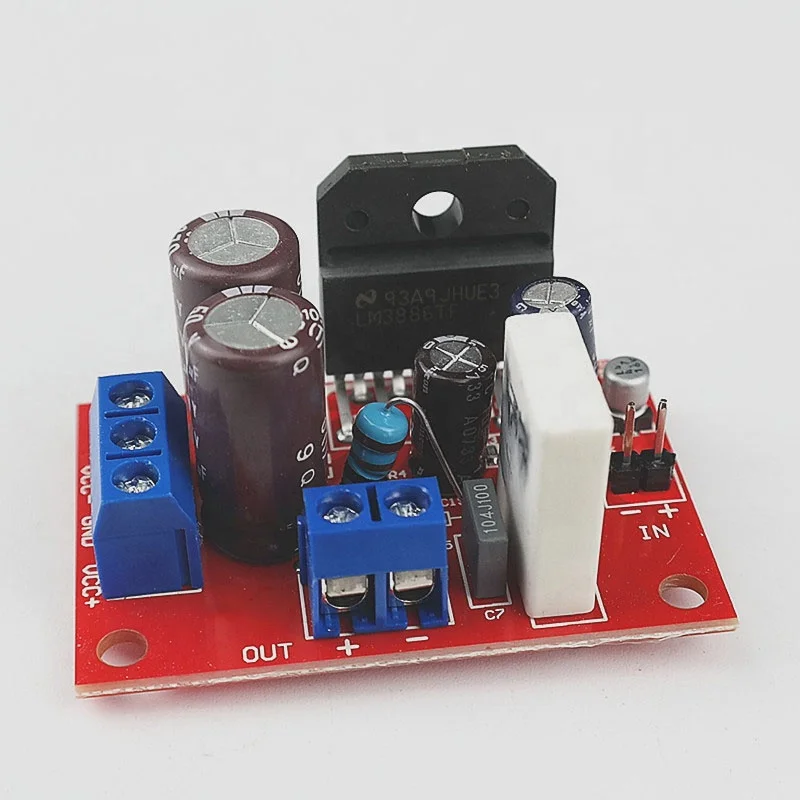 Taidacent LM3886 Audio Board Mono Audio Amplifier Board DC Dual 20V-35V Power Supply 68w High-Power Fever Mono Amplifier Plate