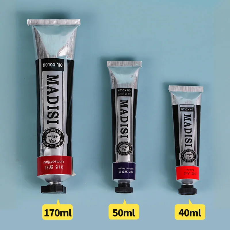 Art Product Supplier Professional Artist Oil Paint Colors 50ml Commonly Used 37 Color Oil Painting