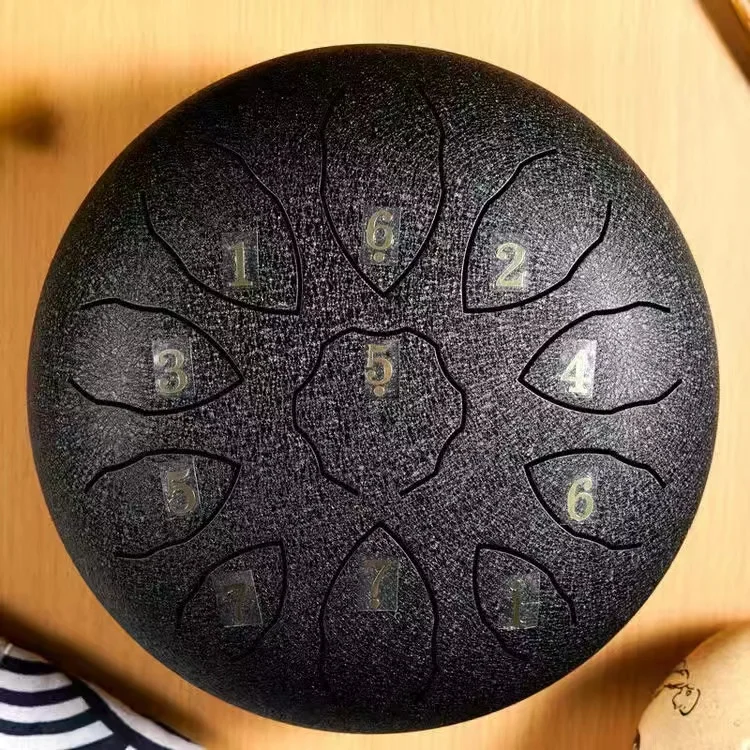 Stainless Steel Drum 8 Inches 11 Notes Tongue Drum