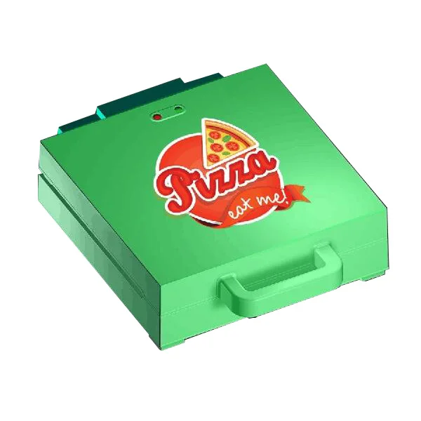 Easy operated non stick electric pizza maker