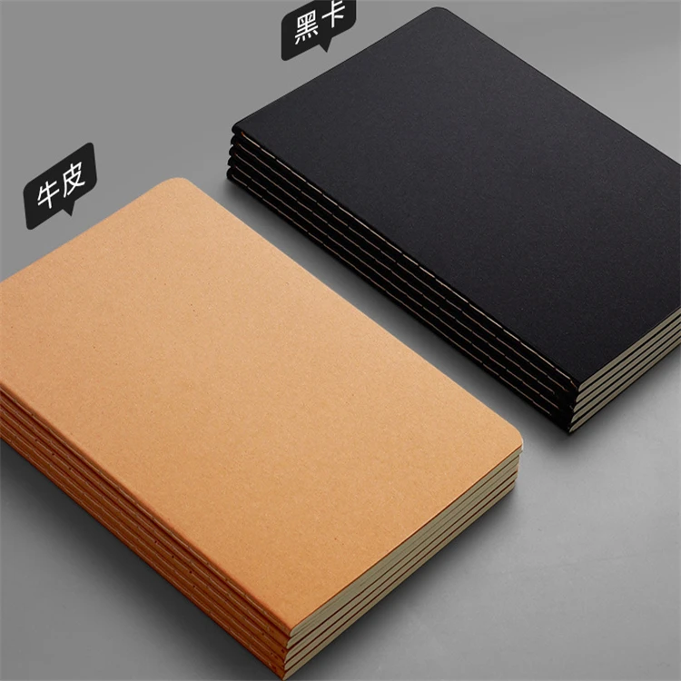Kraft Paper Notebook A4 Car Line Book Custom B5 Student Notes Diary Book A4 Notebook Custom LOGO