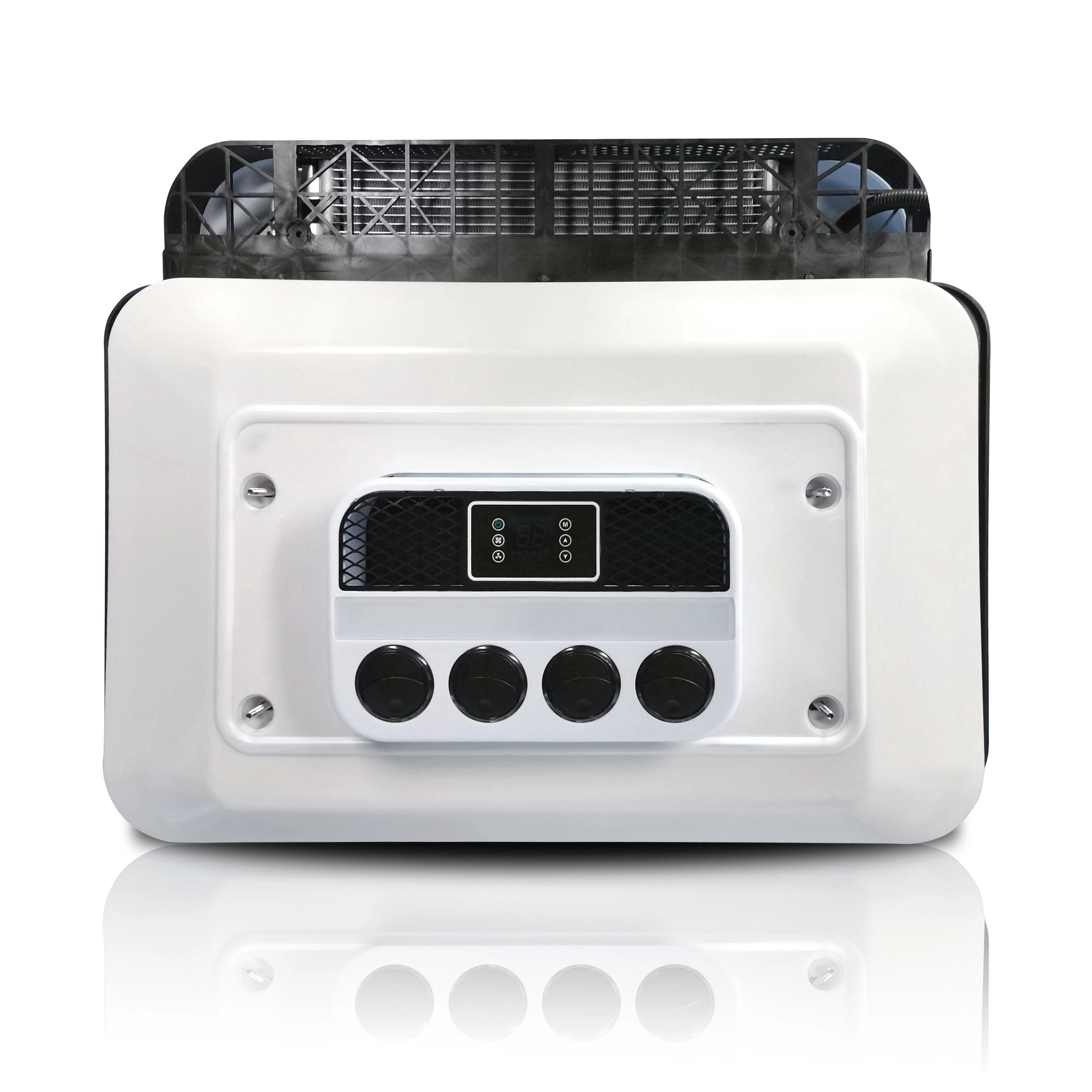 Hot Sale High Quality Truck Sleeping Air Conditioner,  Excavator Tractor Truck RV 12V 24V  Roof Top Mounted Parking Cooler/