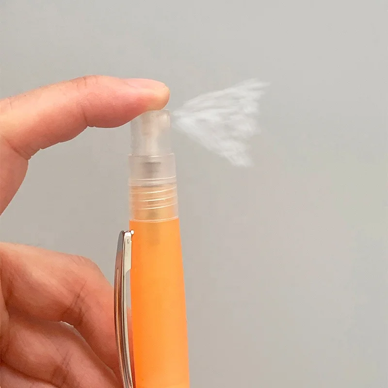 Алкоголь Спрей флакон для духов в виде ручки карман дезинфицирующее средство для рук Шариковая ручка-3 мл! Бесплатная доставка!