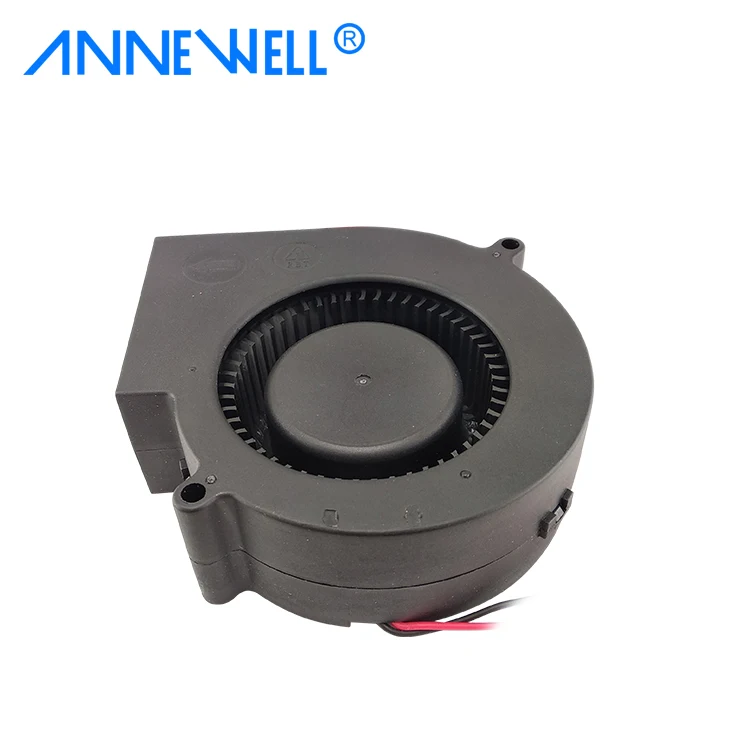 Large airflow 97mm mini silent brushless dc centrifugal blower fan 9733 12v/24v high speed brushless turbo blower grill oven fan
