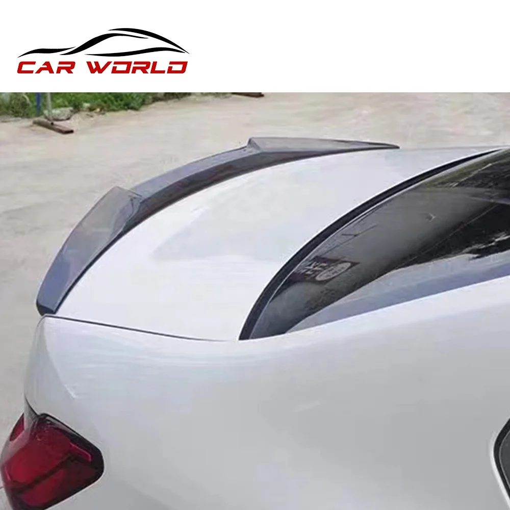 Car Spoiler For BMW G20 320li 325li 330li M4 Style Carbon Material  For 2019-2022 BMW New 3 Series G20 G28 Carbon Fiber Spoiler
