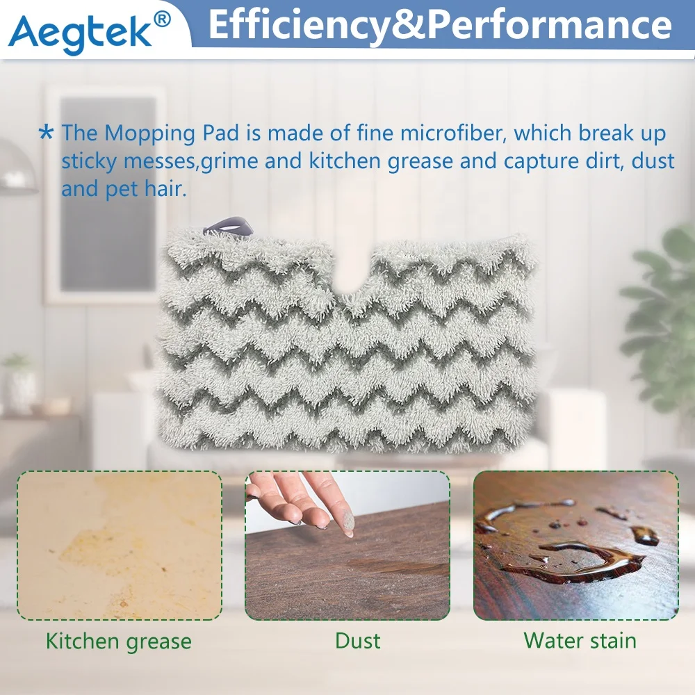 P186WJ Steam Mop and S3601J Dedicated Pads for Shark Vacuum Cleaner Manual/Electric/Battery Powered Household Replacement Parts