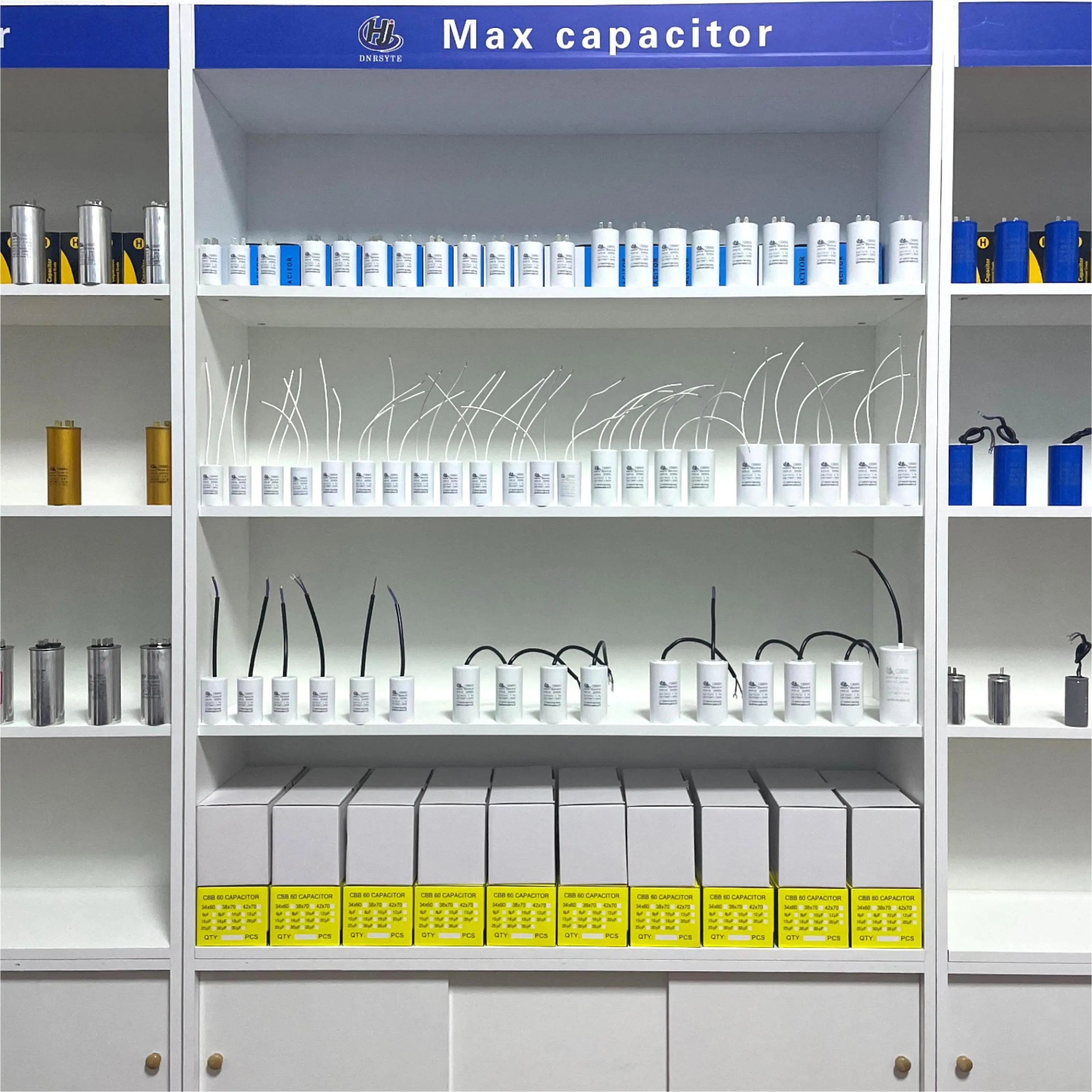 2023 Latest Models 16uf 450A.AC 50/60Hz CBB60 Terminal type capacitor mkp x2  275v o general air conditioner