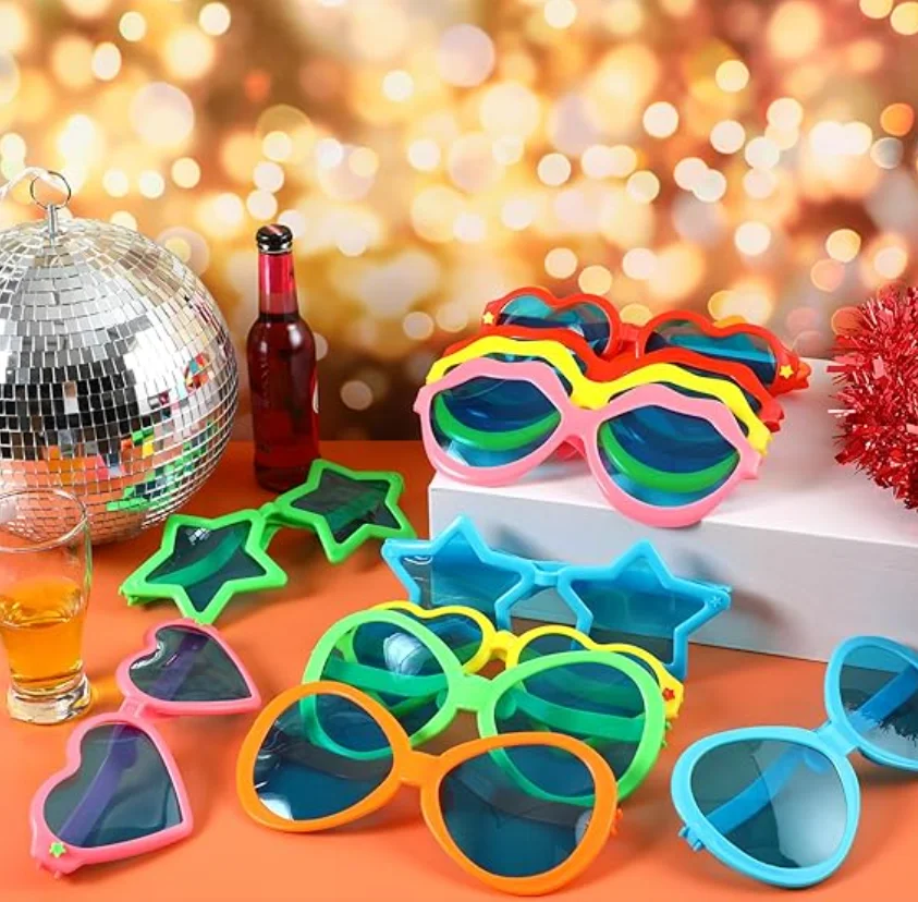Jumbo Sun Glasses Giant Shutter Shades Oversized Photo Booth Glasses Disco  Funny Props Party Supplies