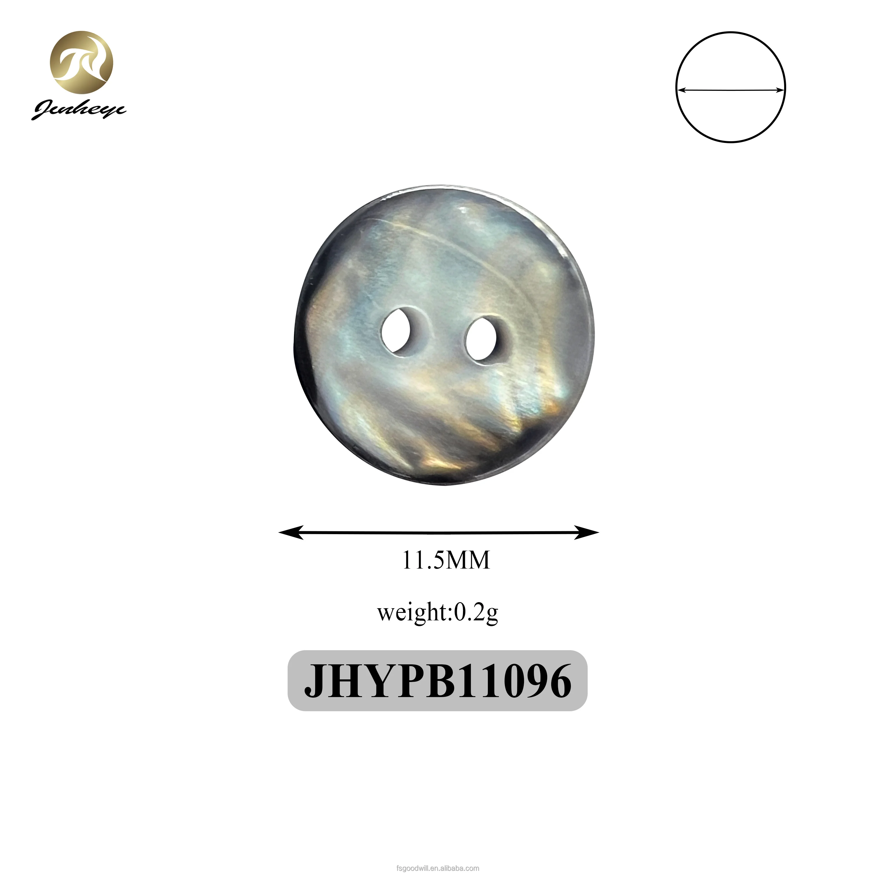 Shiny Surface Imitation Shell Button High Class High Quality 2 Holes Plastic Resin Button For Garment Shirt