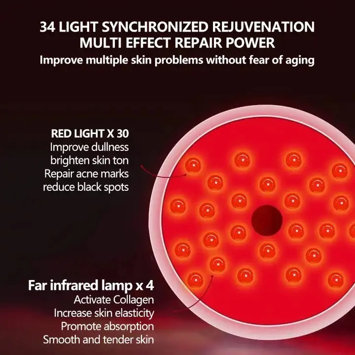 New Fashion Face Lifting beauty equipment Home Use Face Neck lifting machine magnetic infrared face massage