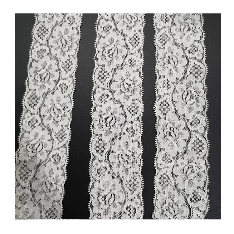 Кружевная ткань шириной 6 см производитель кружева с отличной эластичностью для нижнего белья