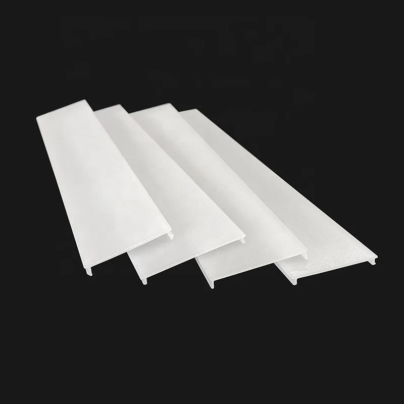 Customized Anti-UV Led Parts Fluorescent Polycarbonate Light Cover Led Embossed Extruded Pc Material Cover