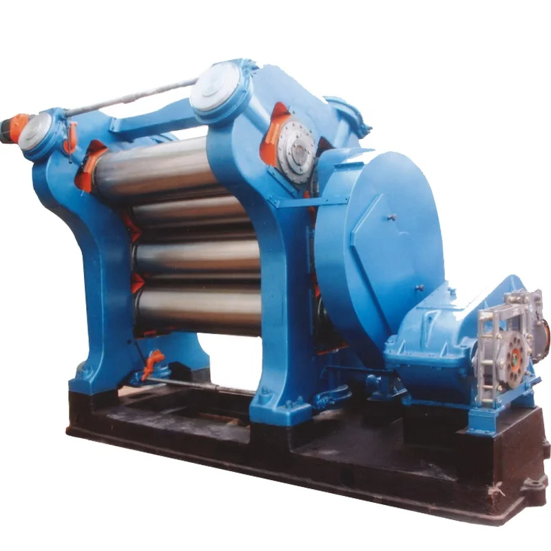 4-roll rubber calender machine for making rubber sheet