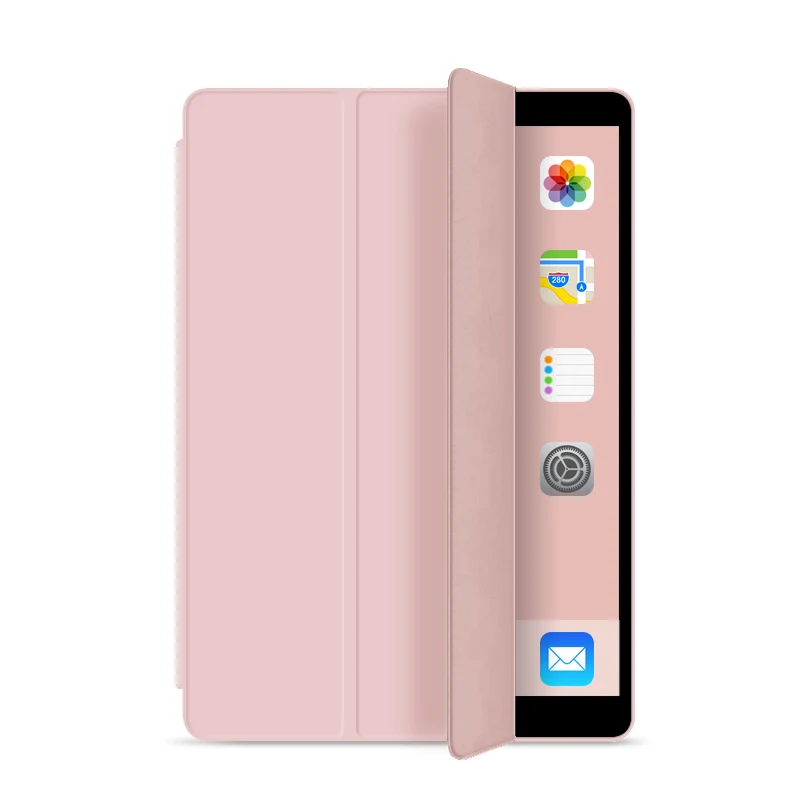 Smart Magnetic Tablet PU Leather Soft Case for ipad mini123, Auto Sleep Wake Cover for ipad mini123