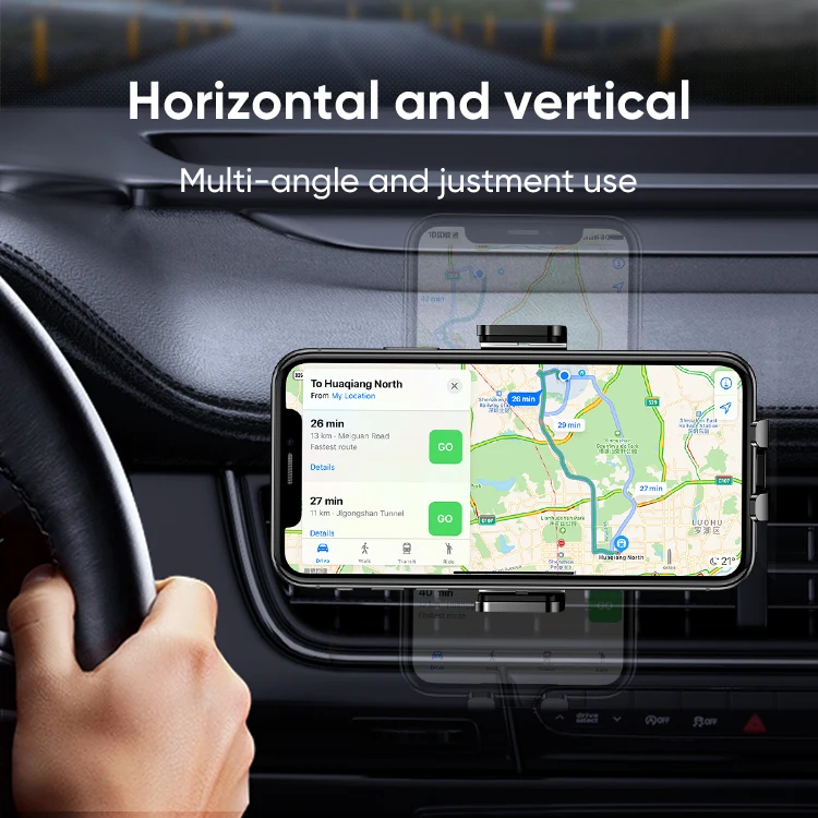 
Trending Products Hot Sale Universal China Wholesale Qi Charger Fast Charging 15W Phone Stand Mount Holder Wireless Car Charger 