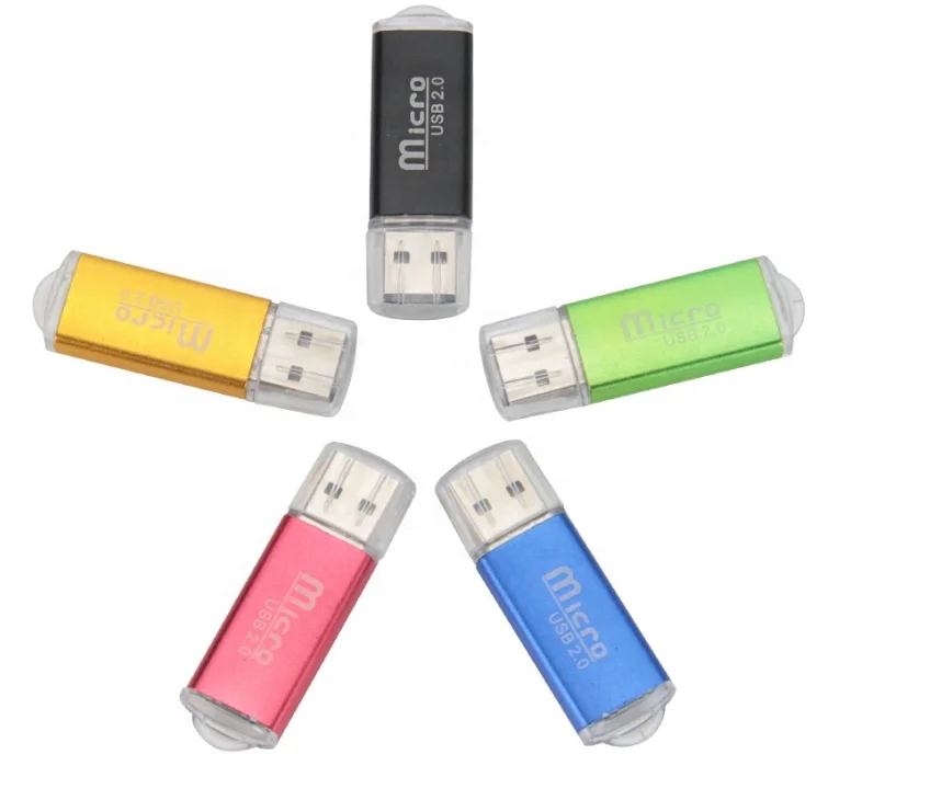 
High Speed Mini USB 2.0 Micro T-Flash SD TF Card Reader Adapter For Computer Laptop PC Tablet Accessories 