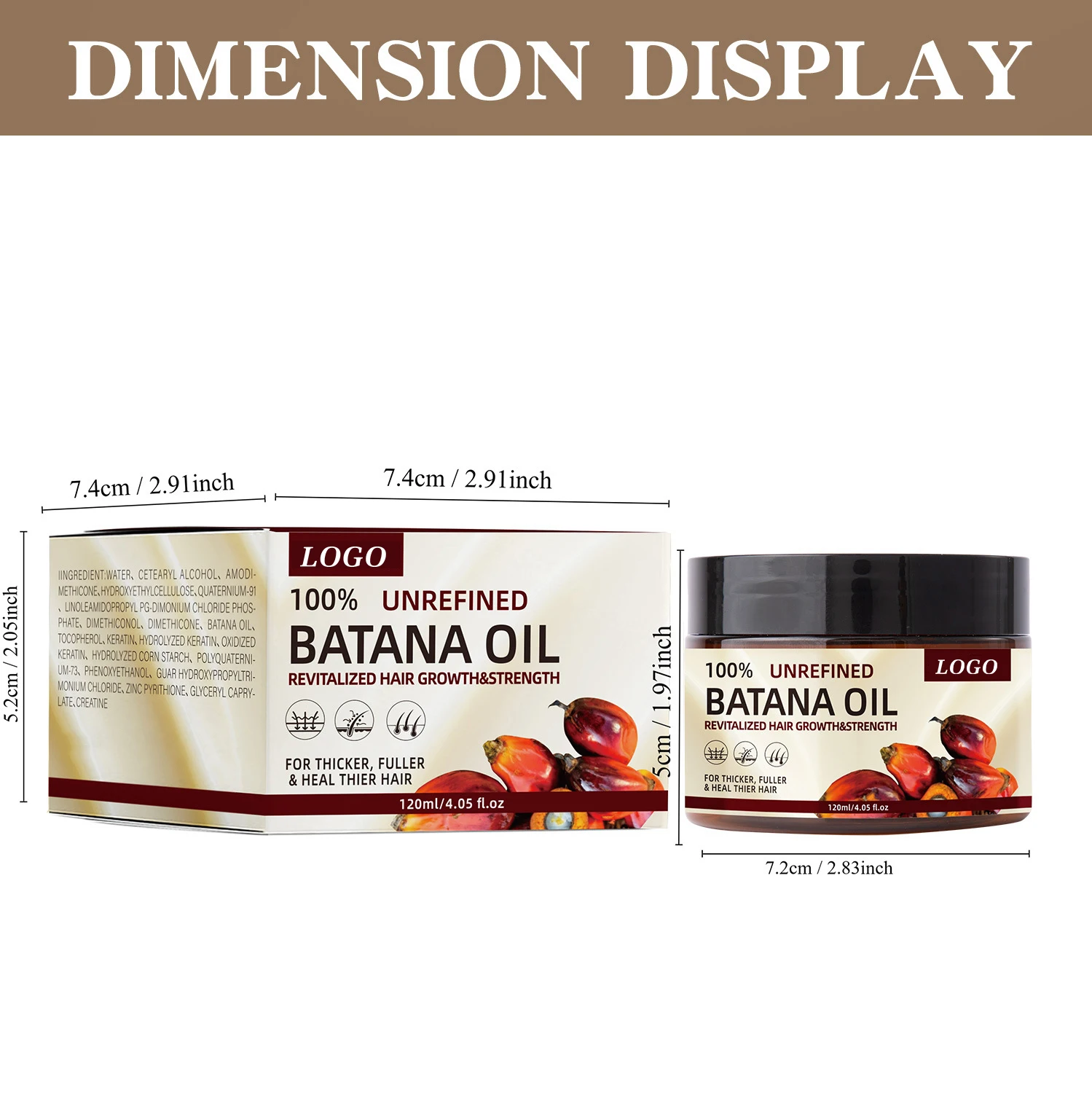 100% Unrefined Repairing Hydrating Anti Hair Loss Batana Oil Hair Conditioner For Healthy Hair Growth