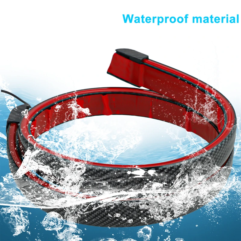 Universal Trunk Spoiler Led Car Leds Strip Brake Tail Turn Light Drl Led Light Bars