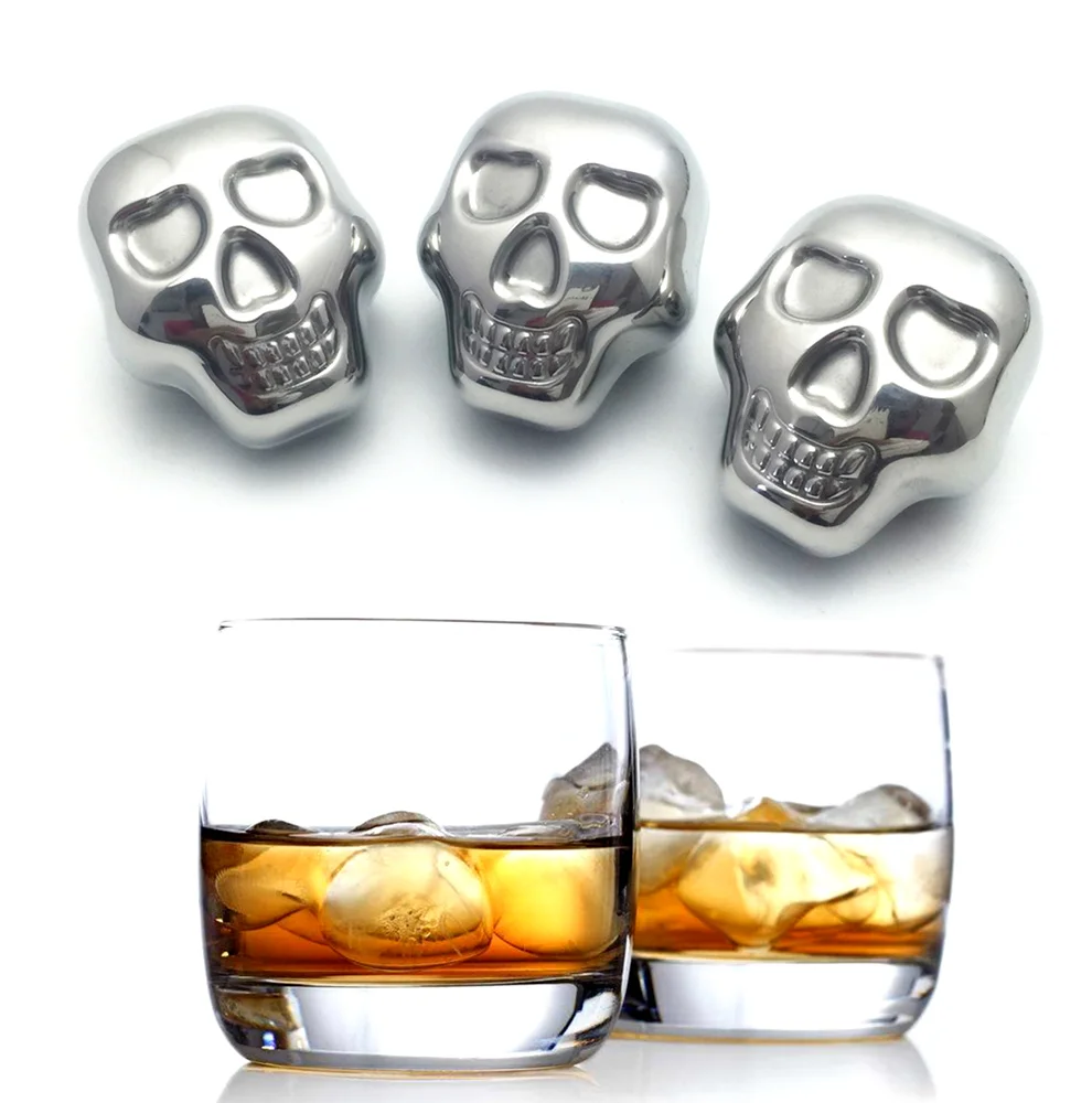 Stainless Steel Ice Cubes for whisky ice cubes accept customized stainless steel whiskey stones